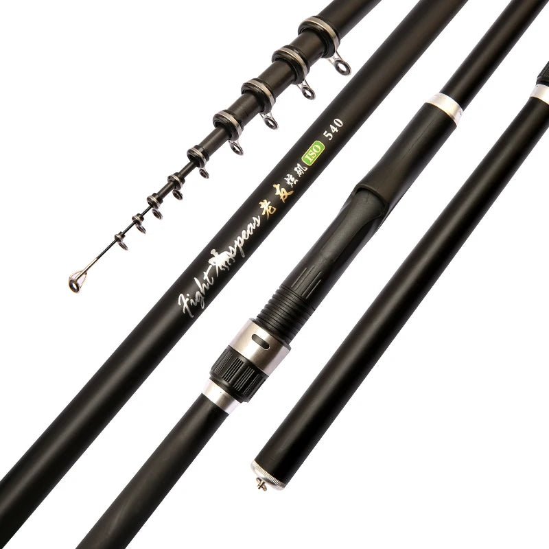 Fishing rod Carbon fiber 3.9m4.5m5.3m6.0m telescopic carp fishing rod rock Fishing rod