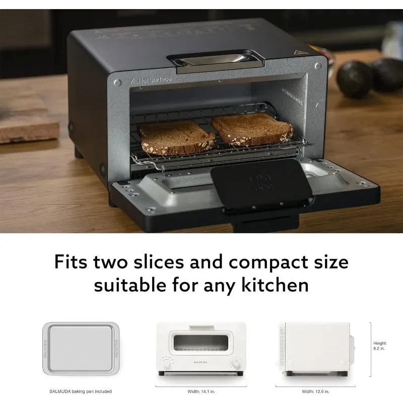 The Toaster | Steam Oven Toaster | 5 Cooking Modes: Sandwich Bread,Pizza & Pastry