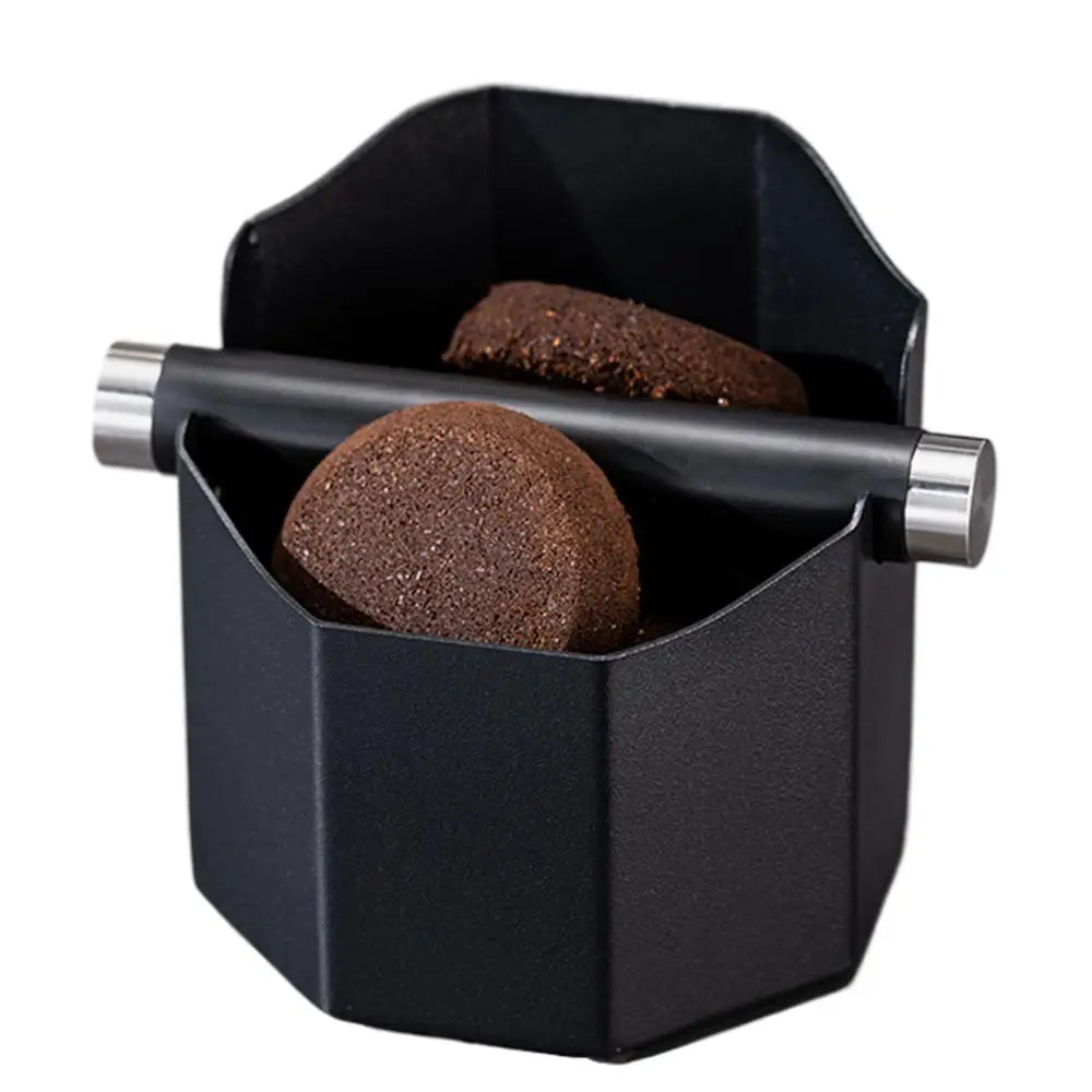 Coffee Knock Box Small Coffee Ground Basin Coffee Ground Basin Coffee Pucks Container With Removable Knock Bar For Home Cafe