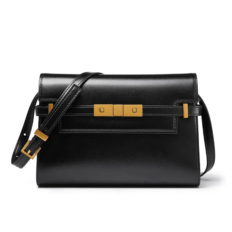 Luxury Retro Women's Handbag Original Brand Yangshulin Manhattan Armpit Bag High-End Feelings Fashionable Women's Bag