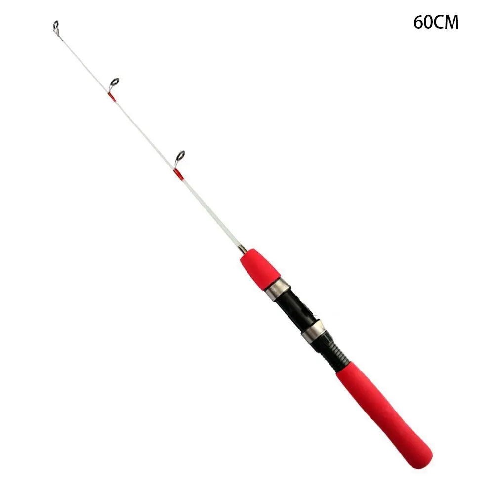 Winter Portable Travel Ice Fishing Rods Tackle Pole Fishing Reels Fishing Tackle