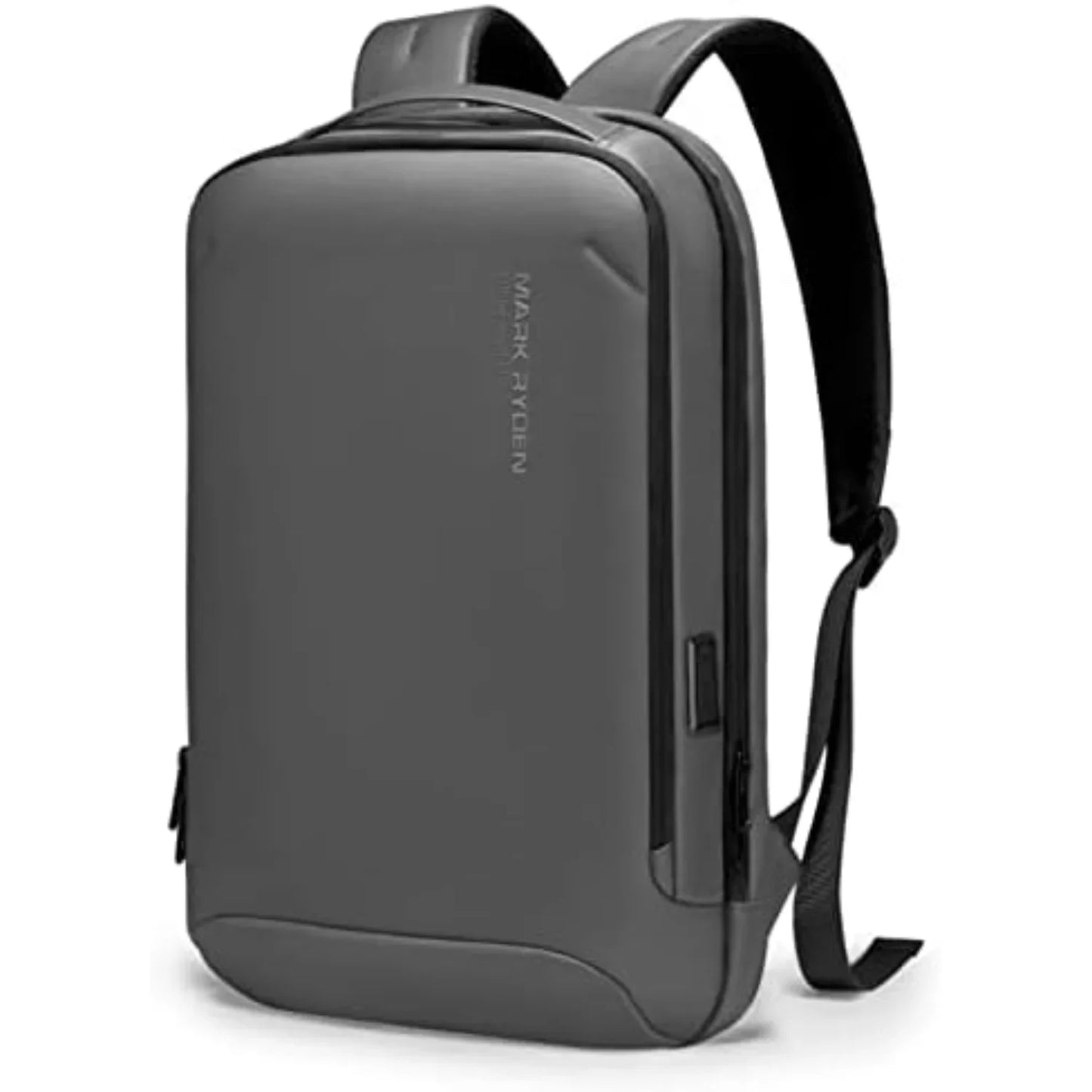 Muzee Slim Laptop Backpack for Men - Business Backpack - 15.6 inch PC - Water Repellent - Lightweight - Professional Design