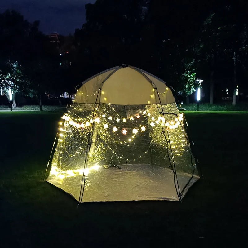 Light Up Your Celebrations, The Tent that Does It All, Ideal Tent for Family Gatherings and Festivals, Lights Are Not Included
