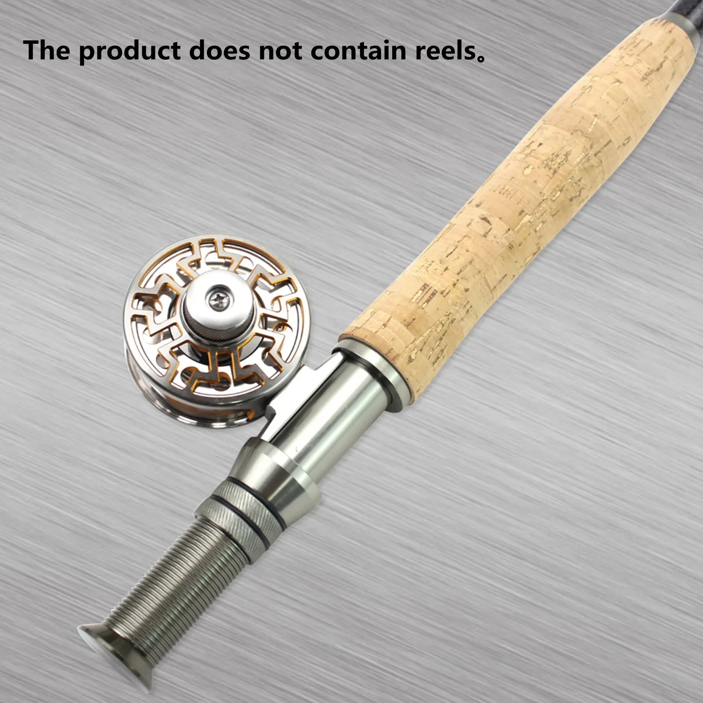 Retractable Fly Fishing Rod Carbon Fishing Rod Cork Handle Portable Fishing Rod Bass Fishing Equipment