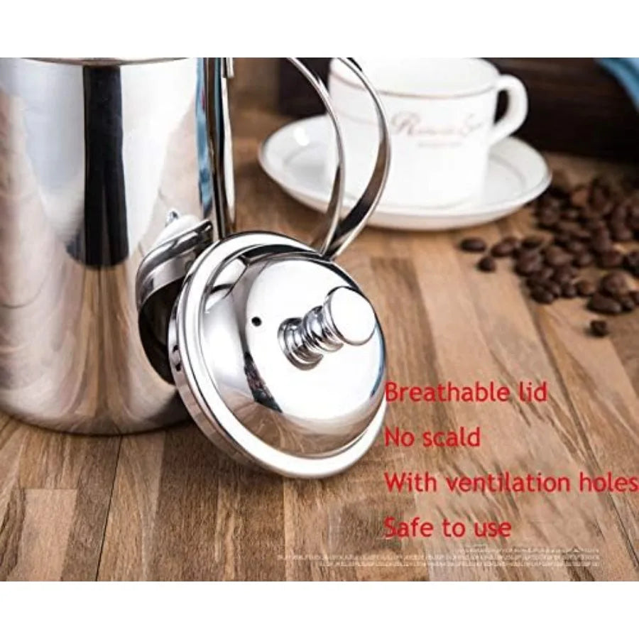 650ML Stainless Steel Kettle Pour Over Coffee Maker and Tea Maker with Drip Pot and Dripper Premium Kitchen Tools for Home Brew