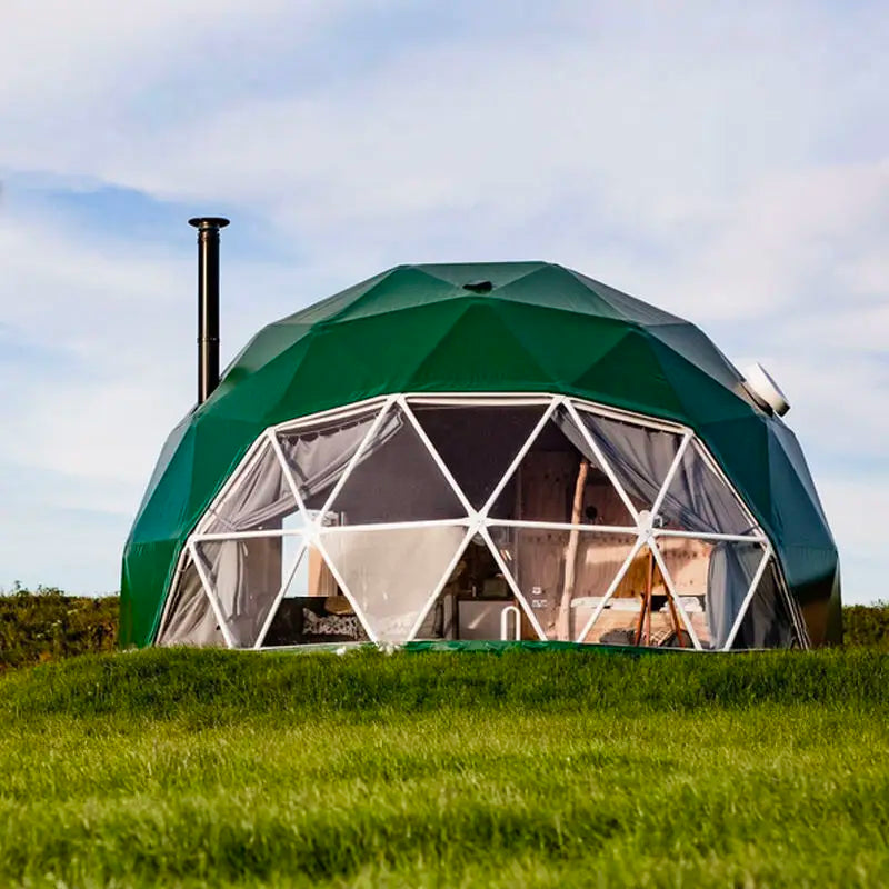 Hotel Tent Geodesic Dome Manor greenhouse Tent Leisure Resort Vacation Outdoor Glamping Round Tent Transparent Starry Sky Luxury