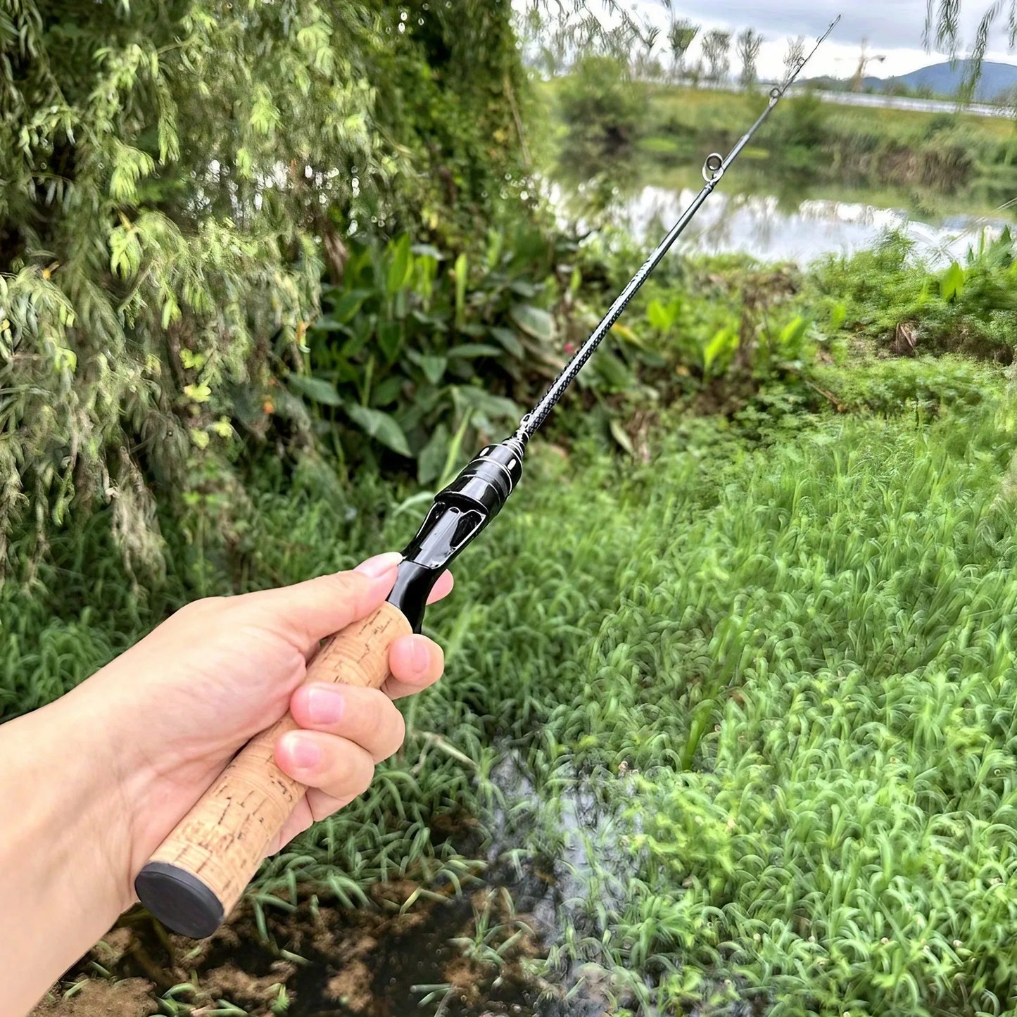 1pc 70.86inch Light Power Fast Action Fly Fishing Rod - Sensitive Tip Lure Rod for Whitebait & Black Bass