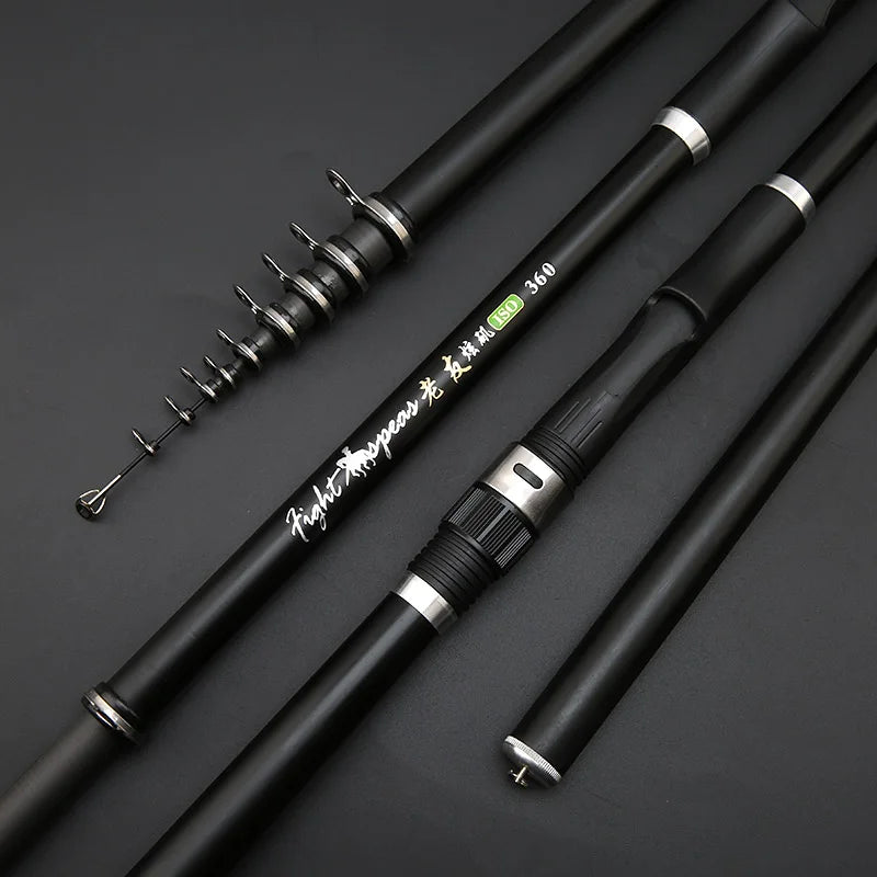 Fishing rod Carbon fiber 3.9m4.5m5.3m6.0m telescopic carp fishing rod rock Fishing rod