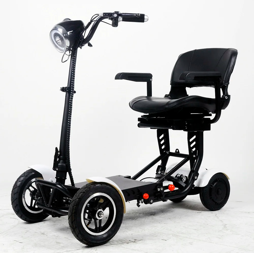 Electric Handicapped 400W Dual Motor Heavy Duty Big power Elderly 4 Wheel Folding Golf Electric Mobility Scooter Adult