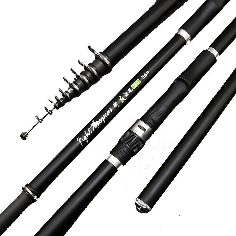 Fishing rod Carbon fiber 3.9m4.5m5.3m6.0m telescopic carp fishing rod rock Fishing rod