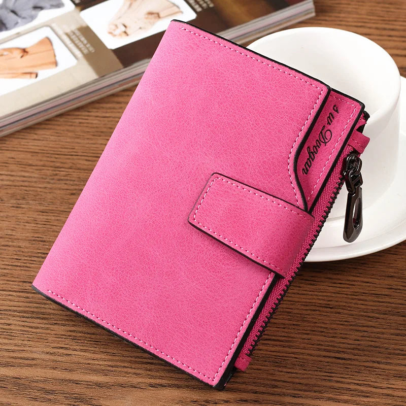 Personalized Photo Wallet for Women PU Leather Short Tri-fold Engraved Picture Wallets Purse Gift for Her Custom Wallet Women