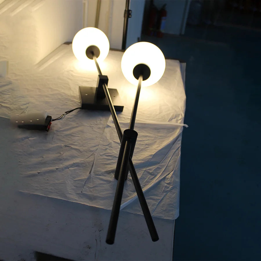 LED Crystal Wall Lamps for Living Room Bedroom Corridor Bathroom Decoration with Gold Glass for Bedside Hotel Ambience