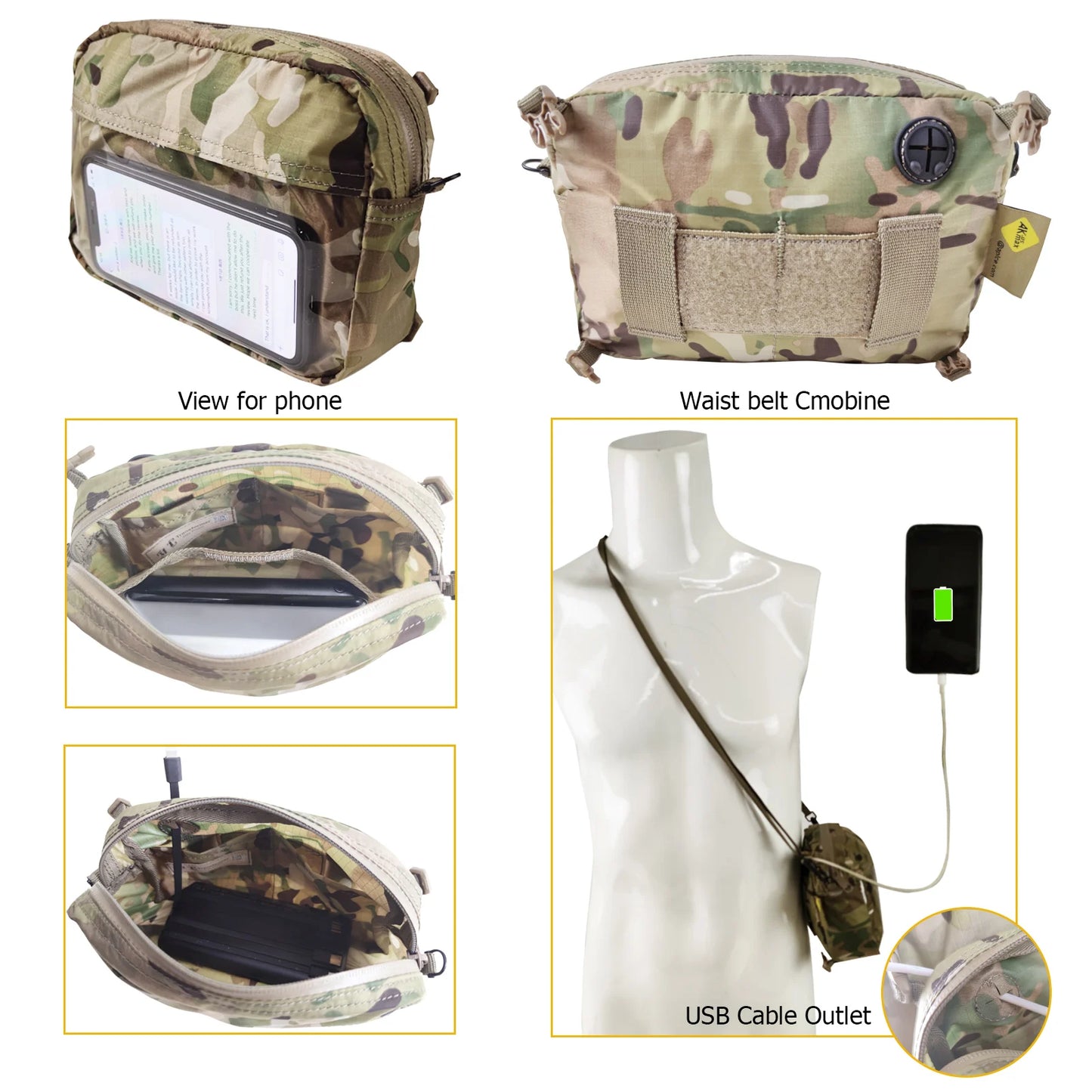 MT Military Fordable Day Pack Portable Backpack Set 30L Ultra-Light Outdoor Travel Hiking Bags with Waist Belt