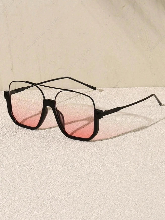 2025 Vintage Large Frame Sun glasse for Women Quality Vintage Fashion for Men Women Metal Frame Luxury Shades Driving Shades Tra