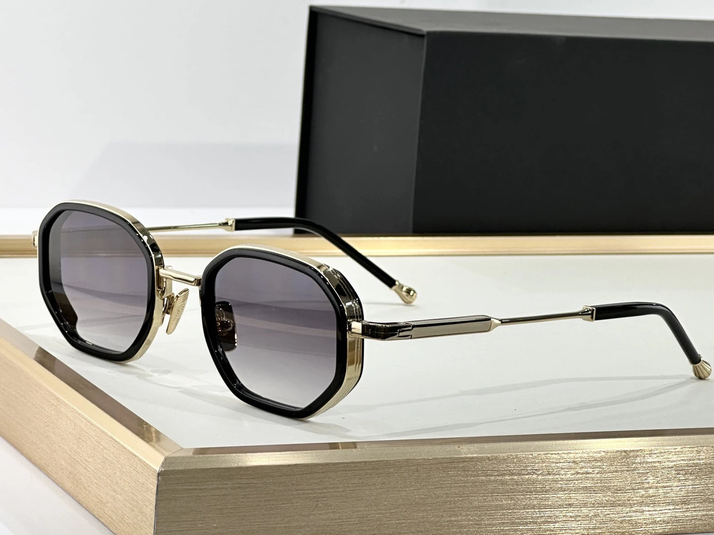 Top High Quality Sunglasses for Men and Women Keaton SIZE 48-26 Style UV400 Retro Fashion Special Design Sun Glasses with box