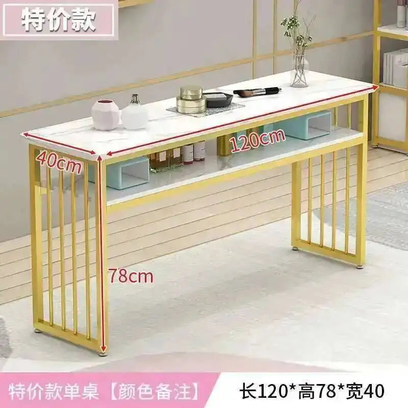 Nail Tables Ins Minimalist Furniture Nordic Salon Luxury Single Professional Manicure Table Beauty Salon Fashion Nail Table B