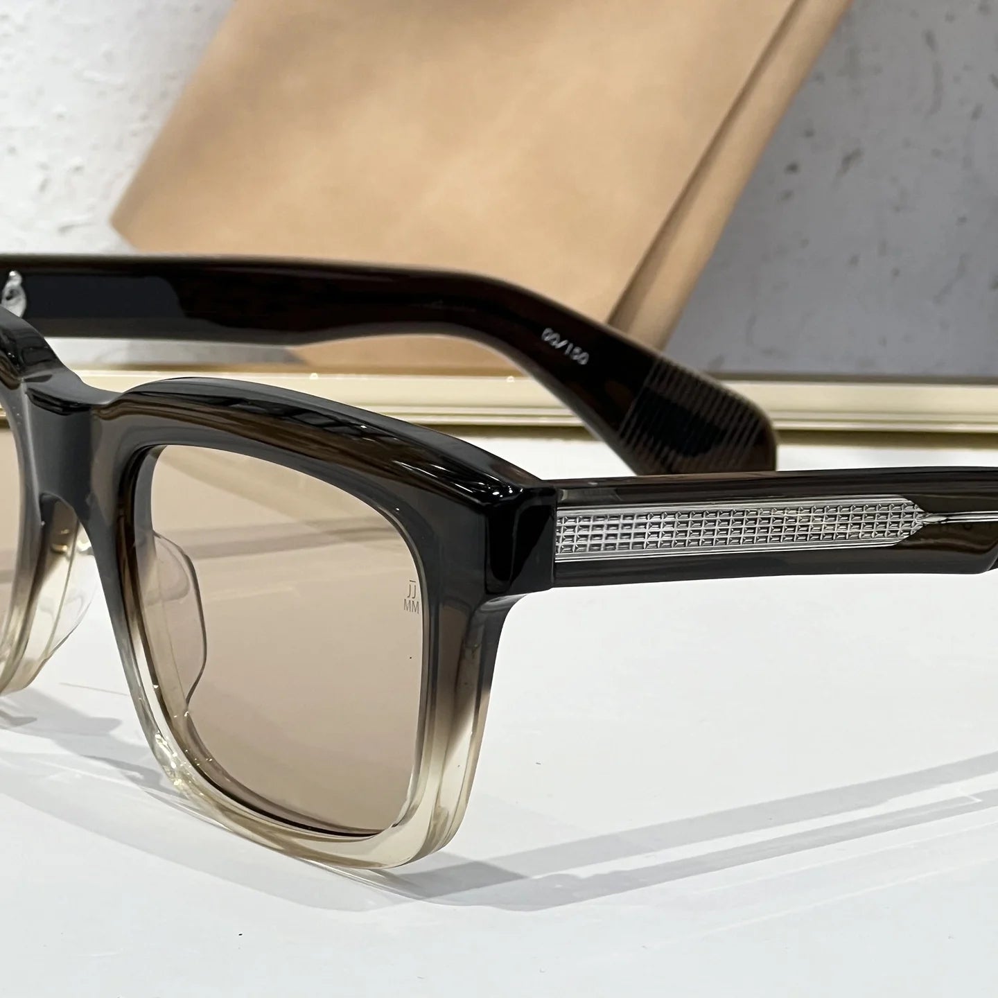 TORINO Epoxy Sunglasses 2025 New Arrival Japanese Handmade Square Frame UV400 Unisex Fashion Eyewear for Vacation