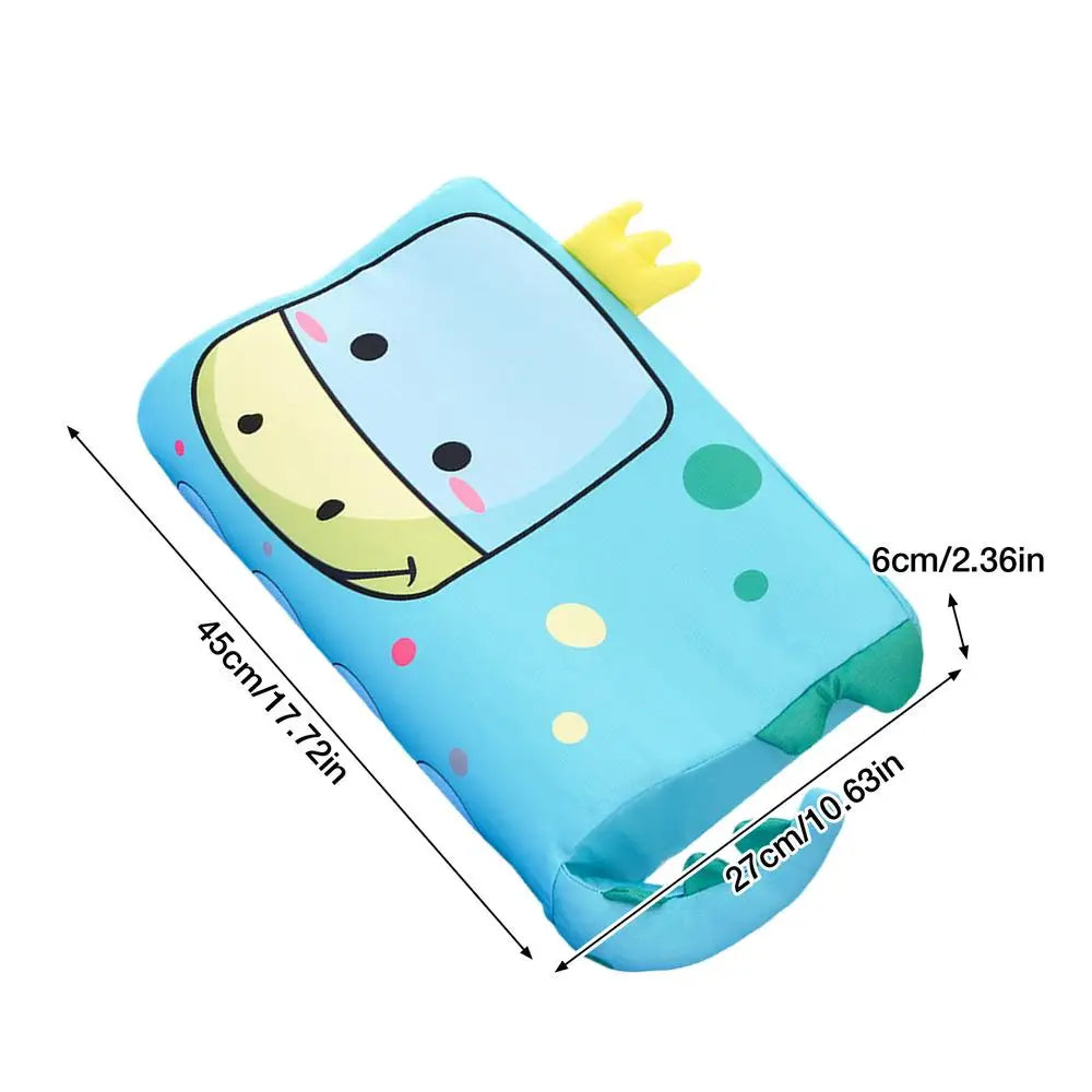 Kids Pillow for Sleeping Ergonomic Memory Foam Bed Pillow Breathable Nap Time Pillows Skin-Friendly Calming Cushion Pillow