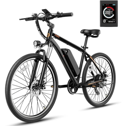 Electric Bike for Adults with Peak 750W Brushless Motor,40Miles 20MPH Commuting Electric Mountain Bike with 360Wh Removable