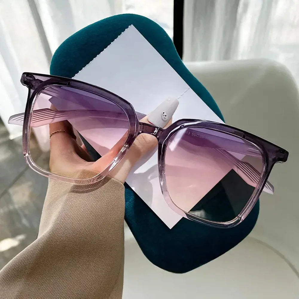 Fashion Trend Sunglasses TR90 Material UV Protection Sun Glasses High Quality Durable Lenses Eyewear For Women/Men Fast Shipping