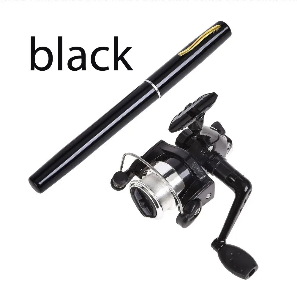 Fish Rod Goods Tackle Reel Telescopic Pole Rods for Fishing Accessories Tools Accessaries Poles Material Things Articles Sports