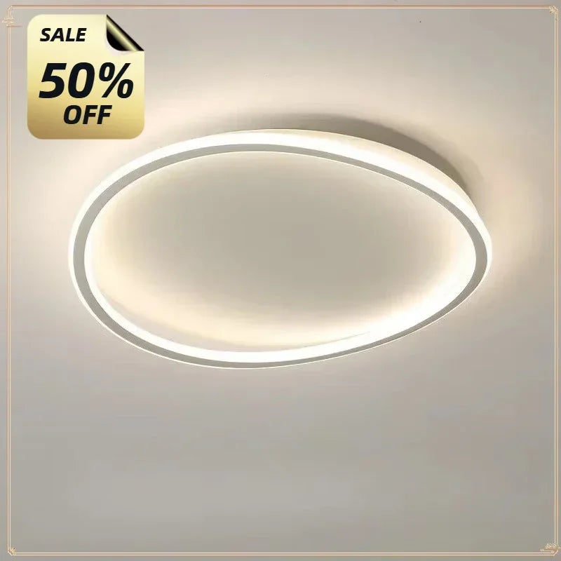 2025 Cloud Creativity Ceiling Light Children's Room Light Nordic Modern Shell Cream Style Bedroom Light