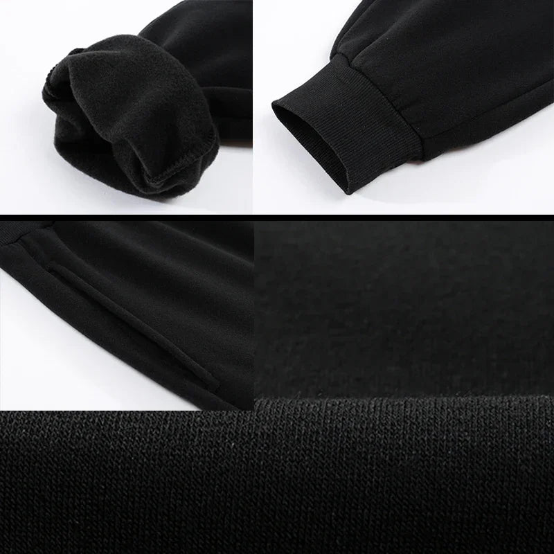 Autumn Winter Fashion Trousers Male Streetwear Casual Comfort Soft Sweatpants 2025 Latest Mens Paris Printed Jogger Pants