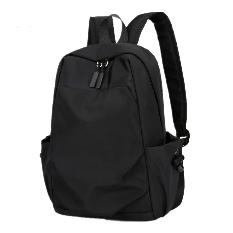 Mini Men's Backpack Fashion Small Black Shoulder School Bag for Man 2024 Canvas Designer Waterproof Sports Travel Male Backpacks
