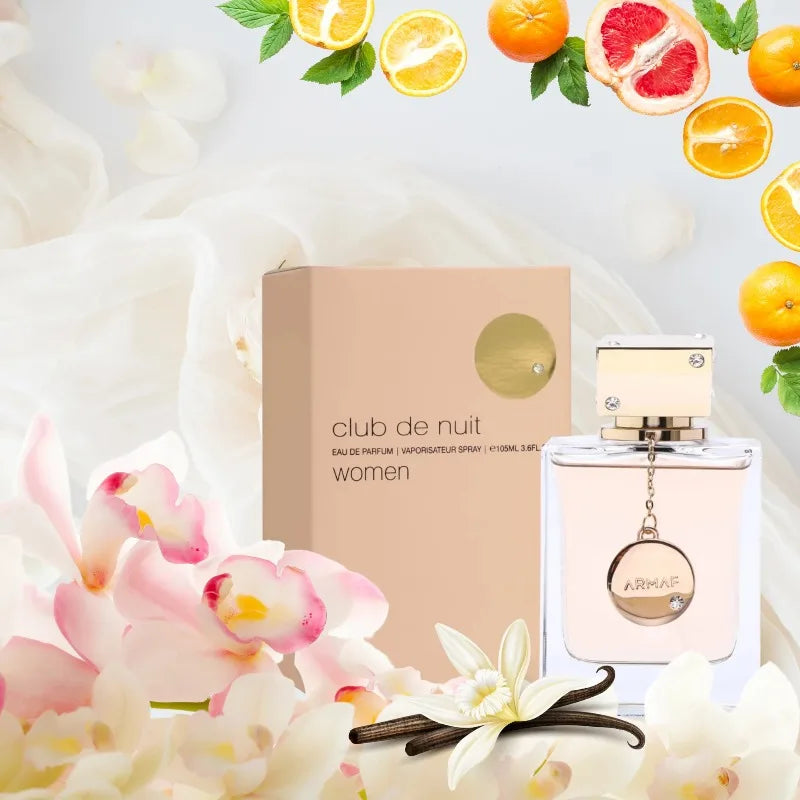 Armaf Club de Nuit Woman Eau de Parfum 105ml Original Arab Perfumes Noble Lasting Floral Fruity Pheromone Perfume Cologne Makeup