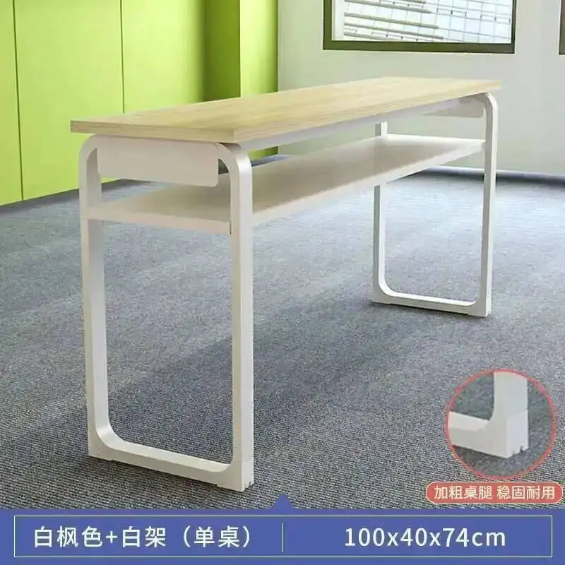 Double Minimalist Wrought Professional Iron Nail Tables Manicure Table Fashion Salon Furniture for Beauty Salon Nail Table Chair