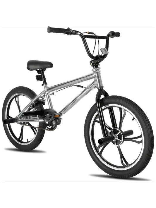 20 Inch 5 Spoke Kids BMX Bike for Boys Girls Ages 5-12, 360 Degree Rotor Freestyle, 4 Pegs Single Speed Kid’s BMX Bicycle,