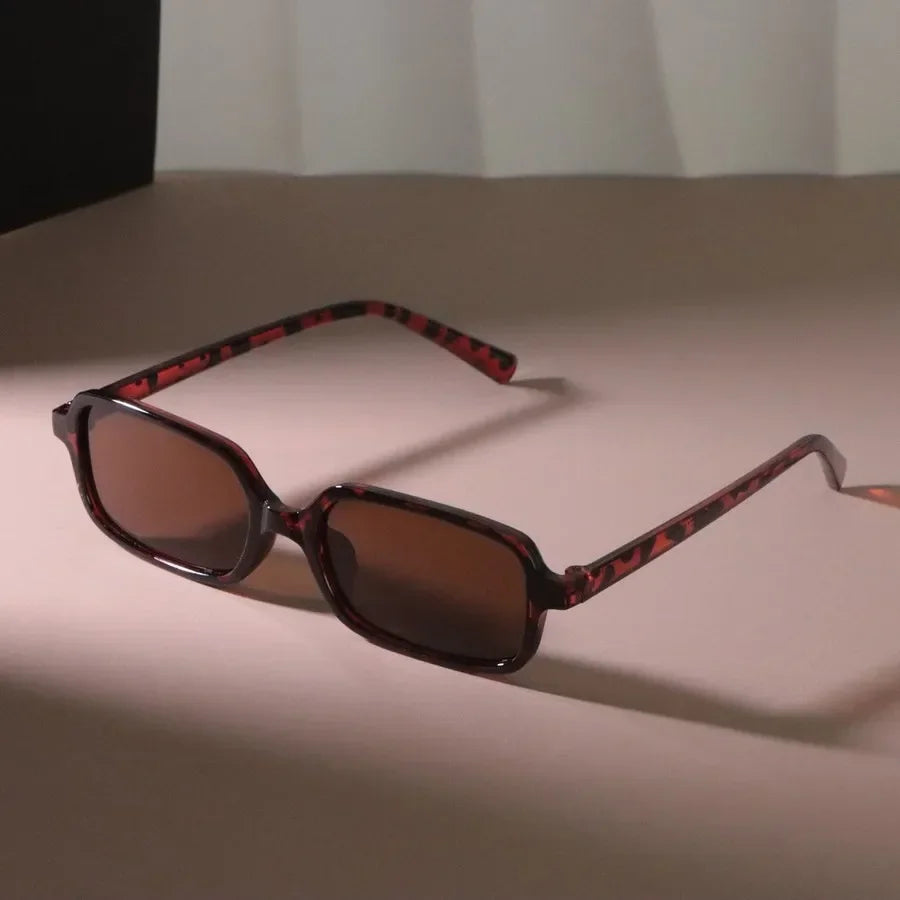 Stylish Square Sunglasses Women Men Trendy Brand Mirror Lens Sun Glasses Female Male Retro Colors Oculos De Sol