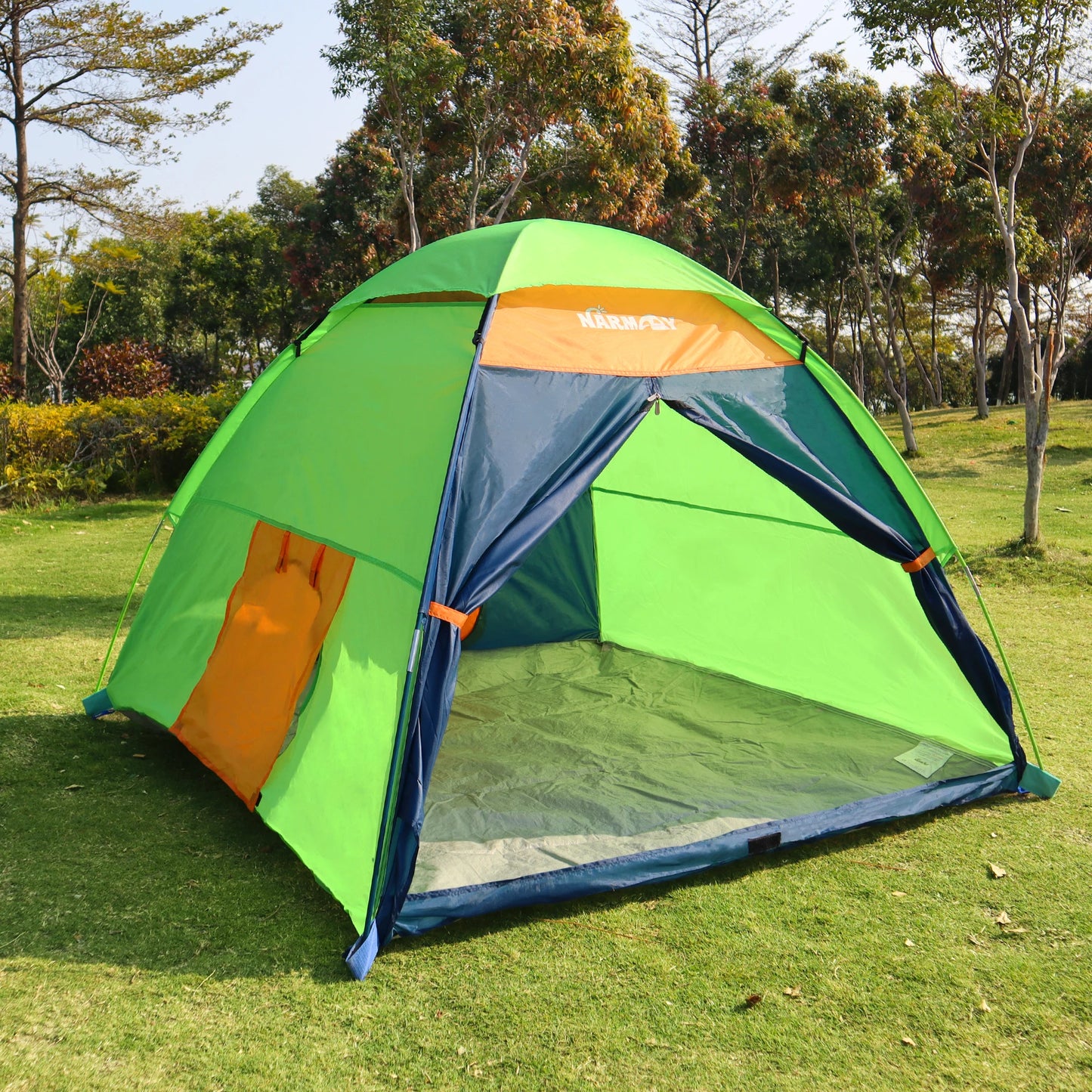 Kids Camping Play Tent for Kids Indoor & Outdoor Pretend Play, Large Playhouse Easy Assembly Unisex Gift Idea for Games