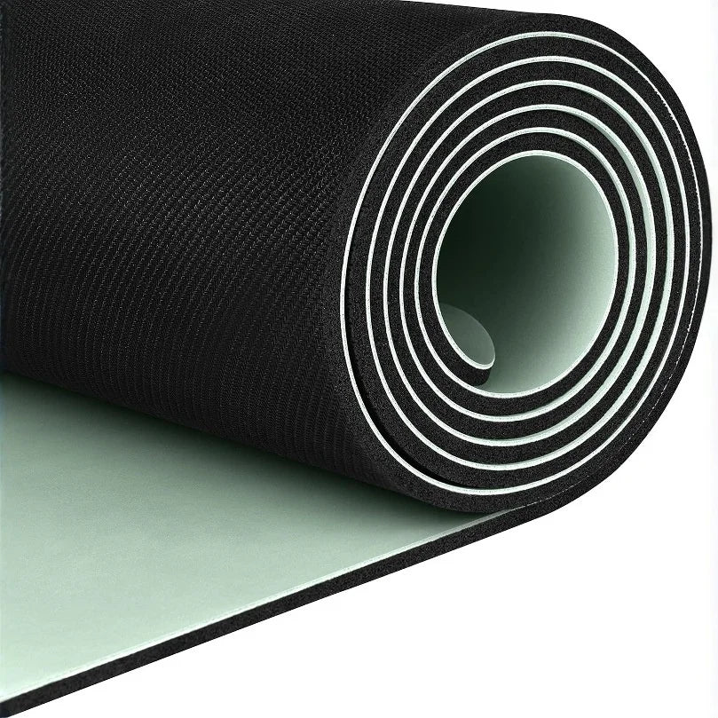 Cross-Border Anti-Slip Fitness Sports Mat Home Yoga Mat Made of Thickened 5mm Natural Rubber Silent Shock Absorption