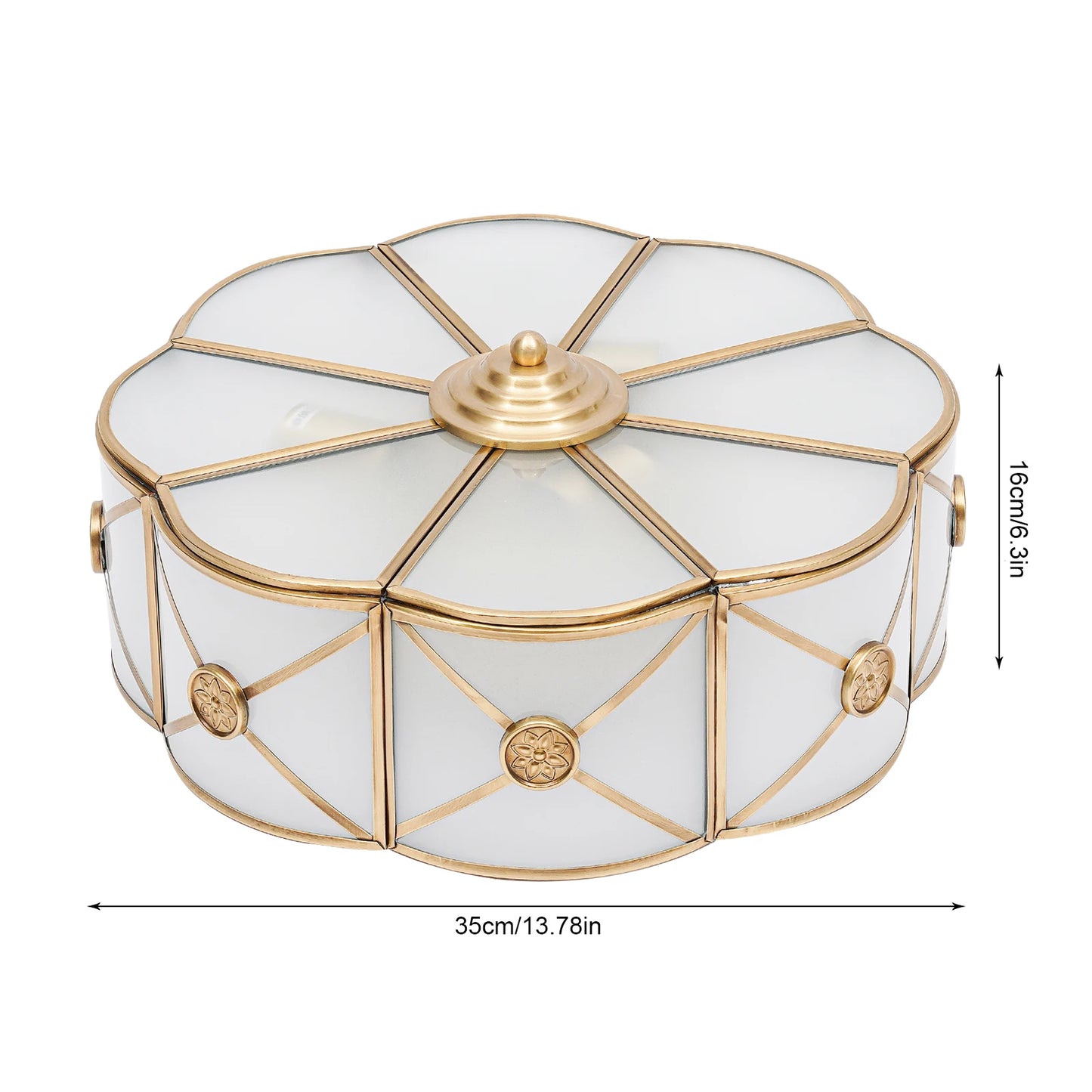 LED Light Modern Style E27 Indoor Ceiling Lamp Flower Shaped Fixture 110-240V Flush Mount Chandelier