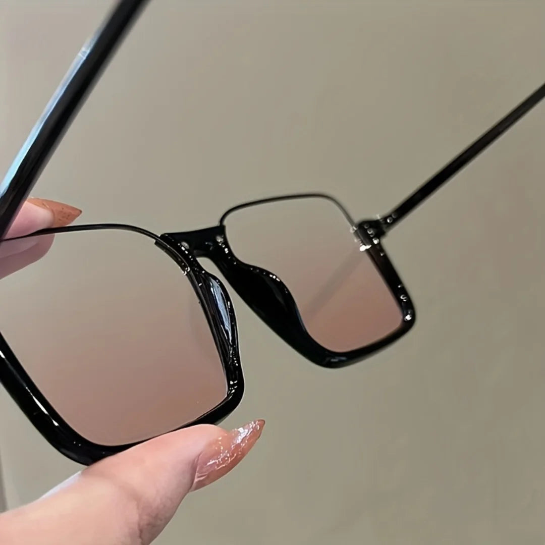 2025 Vintage Large Frame Sun glasse for Women Quality Vintage Fashion for Men Women Metal Frame Luxury Shades Driving Shades Tra