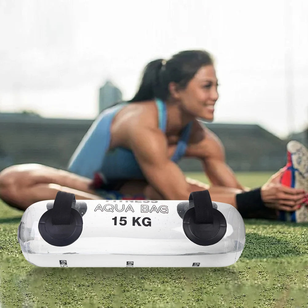Fitness Aqua Bag Water Weight Bag 5/10/15Kg Water Sandbag Exercise Tool Weighted Workout Equipment for Weightlifting Crossfit