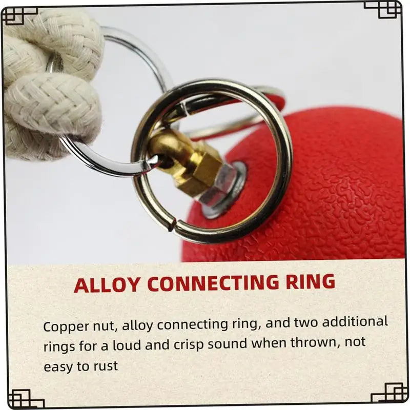 Rope Dart Trainer Rubber Throw Practice With Rope Dart User-Friendly Fitness Equipment Martial Arts Chinese Traditional Trainer