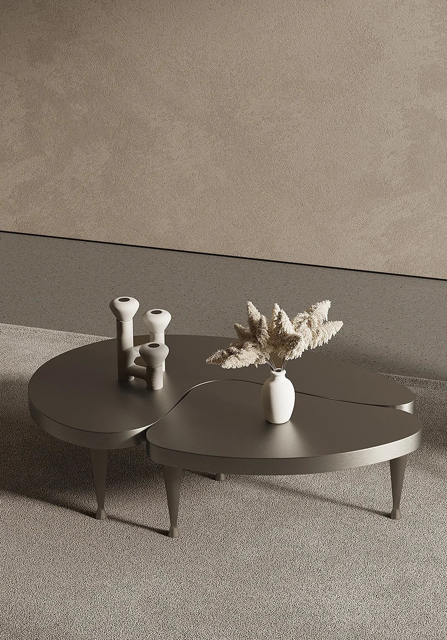 Custom Adjustable Leisure Sit And Standing Birch Coffee Table Chairs And Tables For Coffee Shop Ottoman Coffee Table