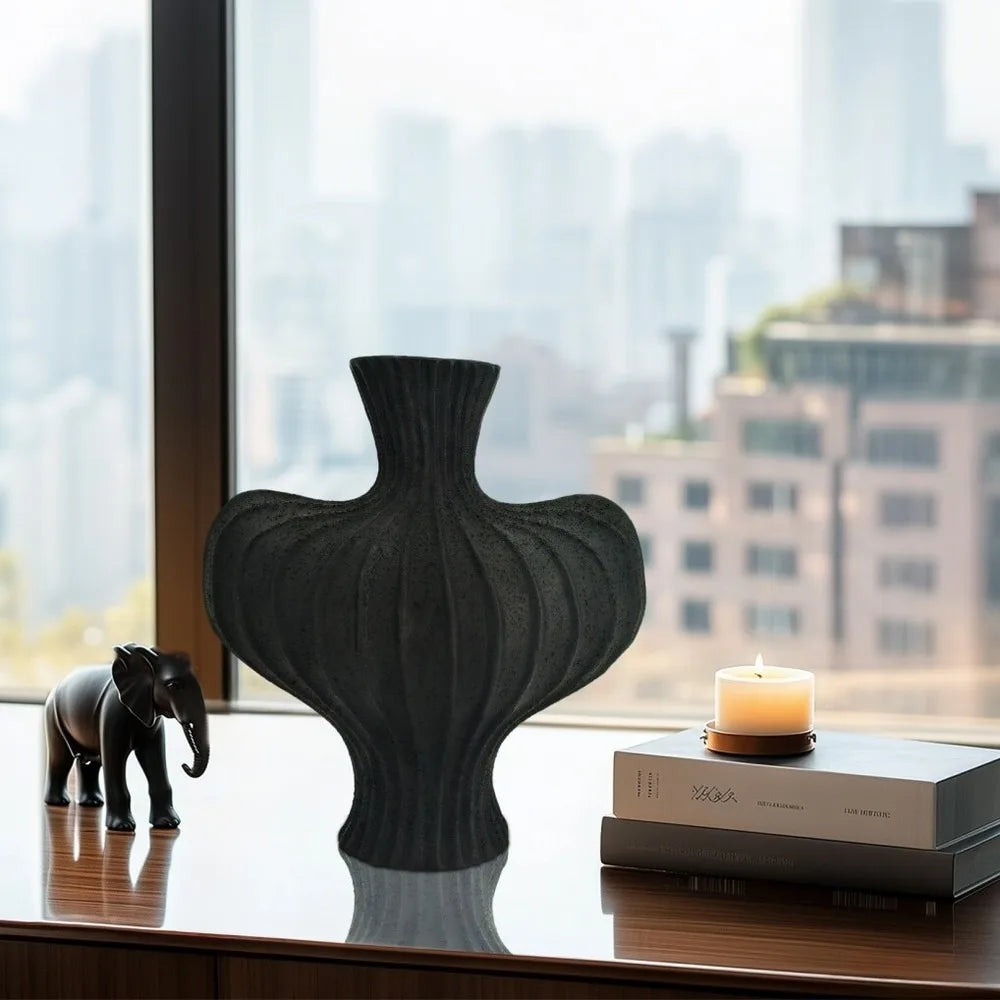 Nordic Boho Vase Perfect Floral Arrangements Home Decor Heart Pampas Grass Vase