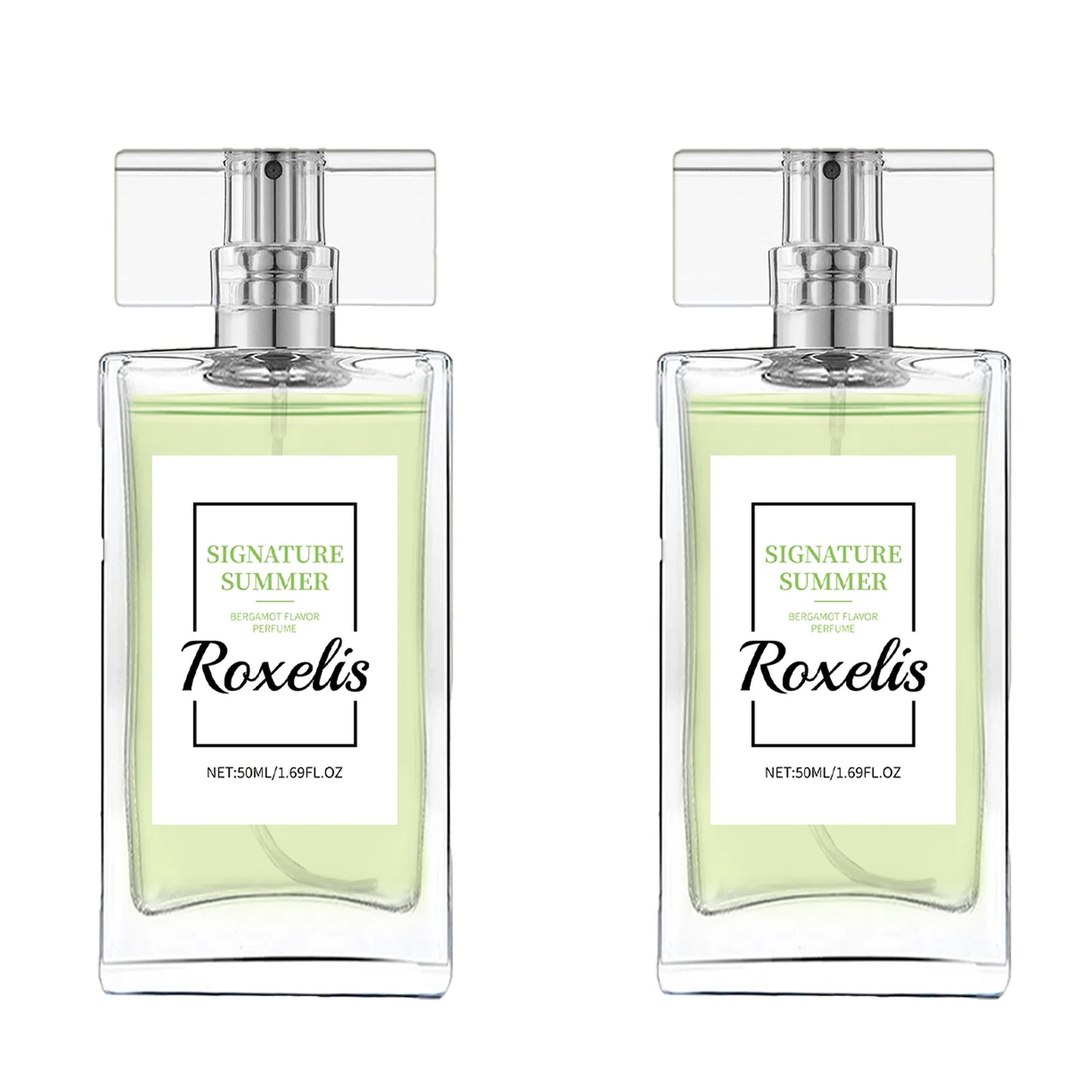 Roxelis Refreshing Bergamot Perfume Natural Fragrance Portable Bergamot Elegant Fresh Fragrance Perfume Spray