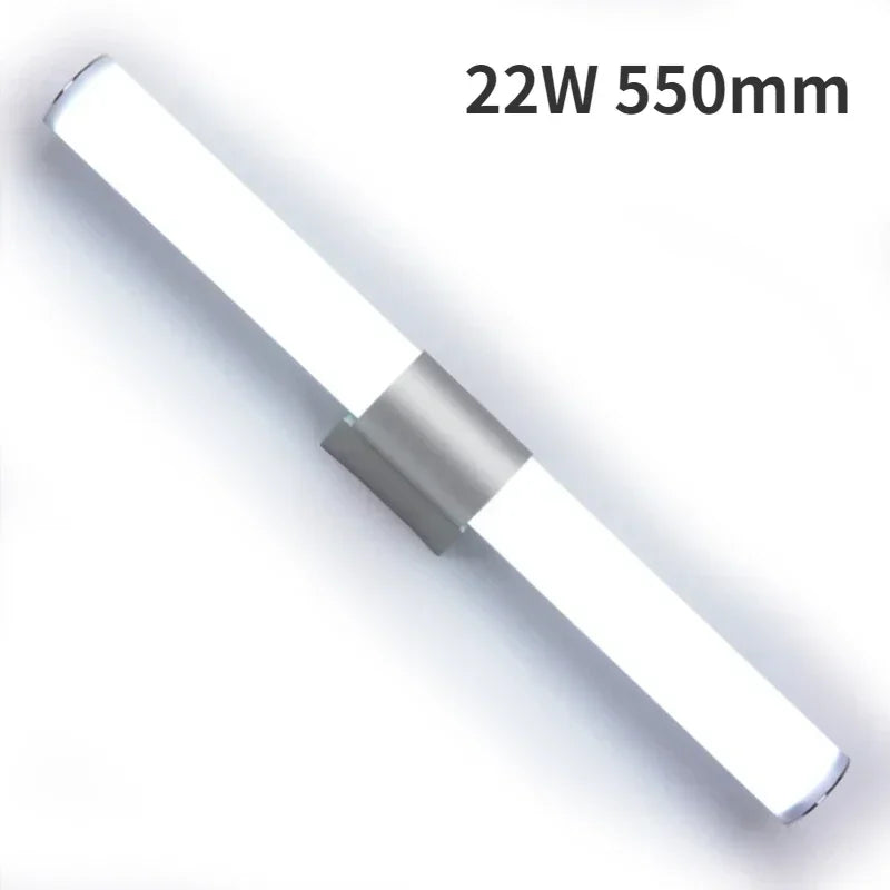 Modern LED Wall Lamp Bathroom  Fixture Chrome  Bathroom Mirror Lamp for Bedroom Living Room Wall Sconce Bath Mirror Line Lamp