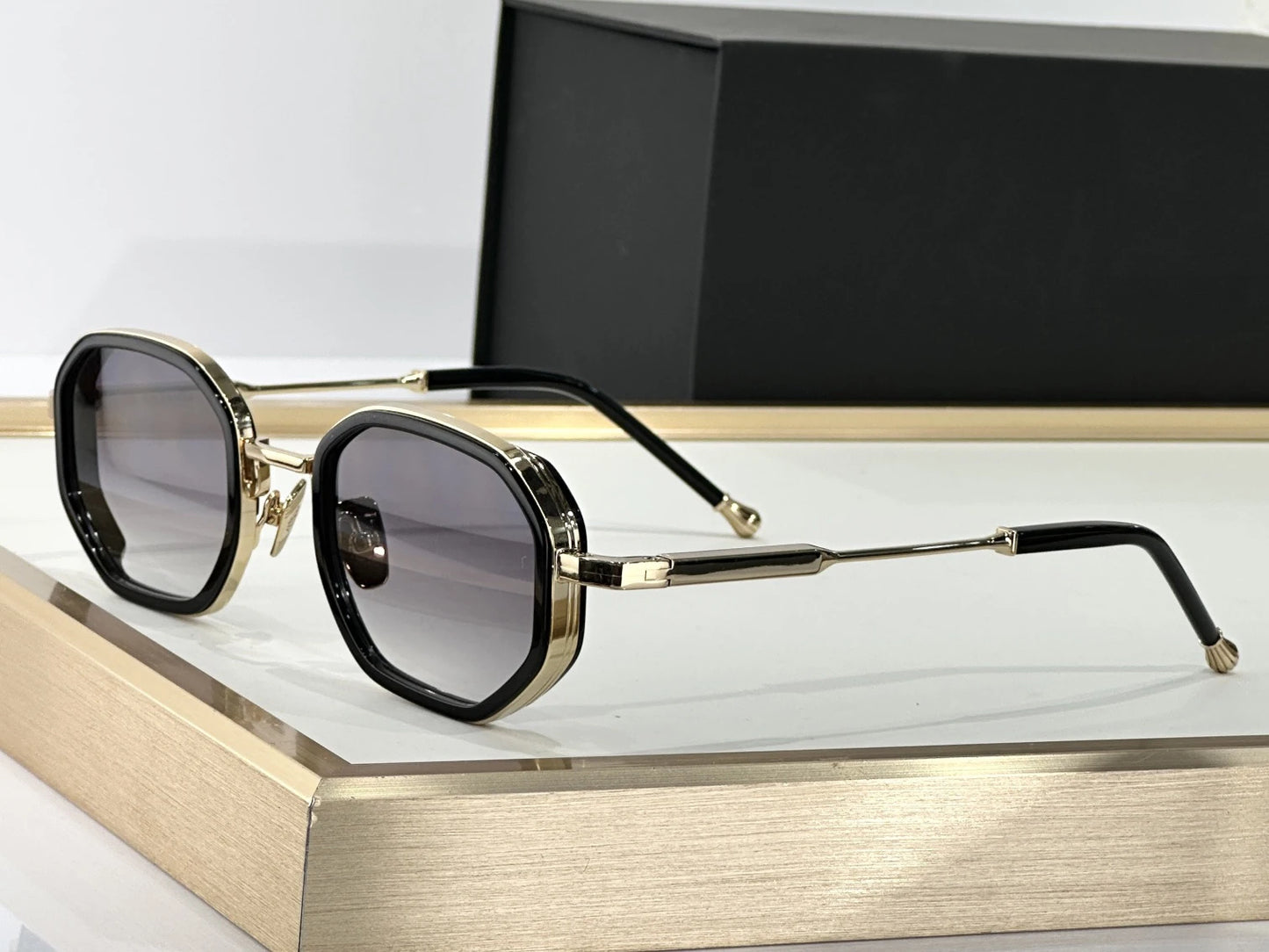 Top High Quality Sunglasses for Men and Women Keaton SIZE 48-26 Style UV400 Retro Fashion Special Design Sun Glasses with box