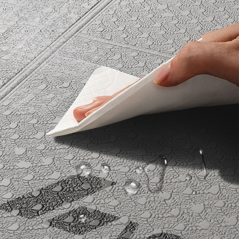 【ODA7】1PC Foldable Yoga Mat Eco Friendly Tpe Folding Travel Fitness Exercise Double Sided Non-Slip For Pilates & Floor Workouts