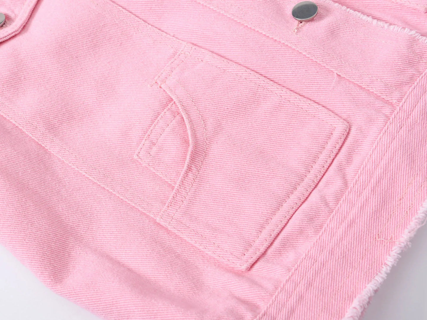 Women Candy Color Street Sleeveless Leisure Denim Vest - Women's Button Down Jean Waistcoat Outerwear Collarless Cowboy Jacket