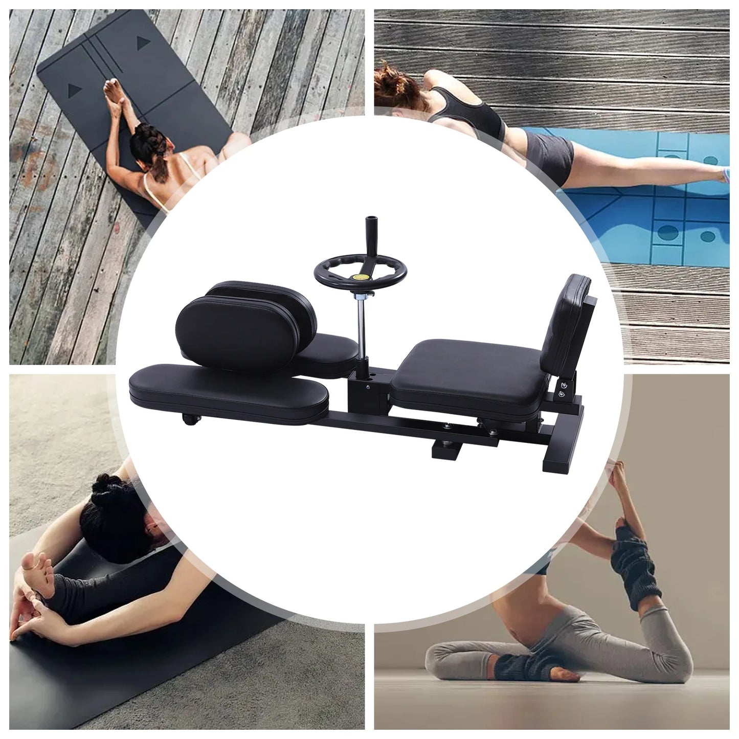 Leg Stretcher,Heavy Leg Stretcher Leg Split Machine,Flexibility Stretching Equipment Fitness Equipment