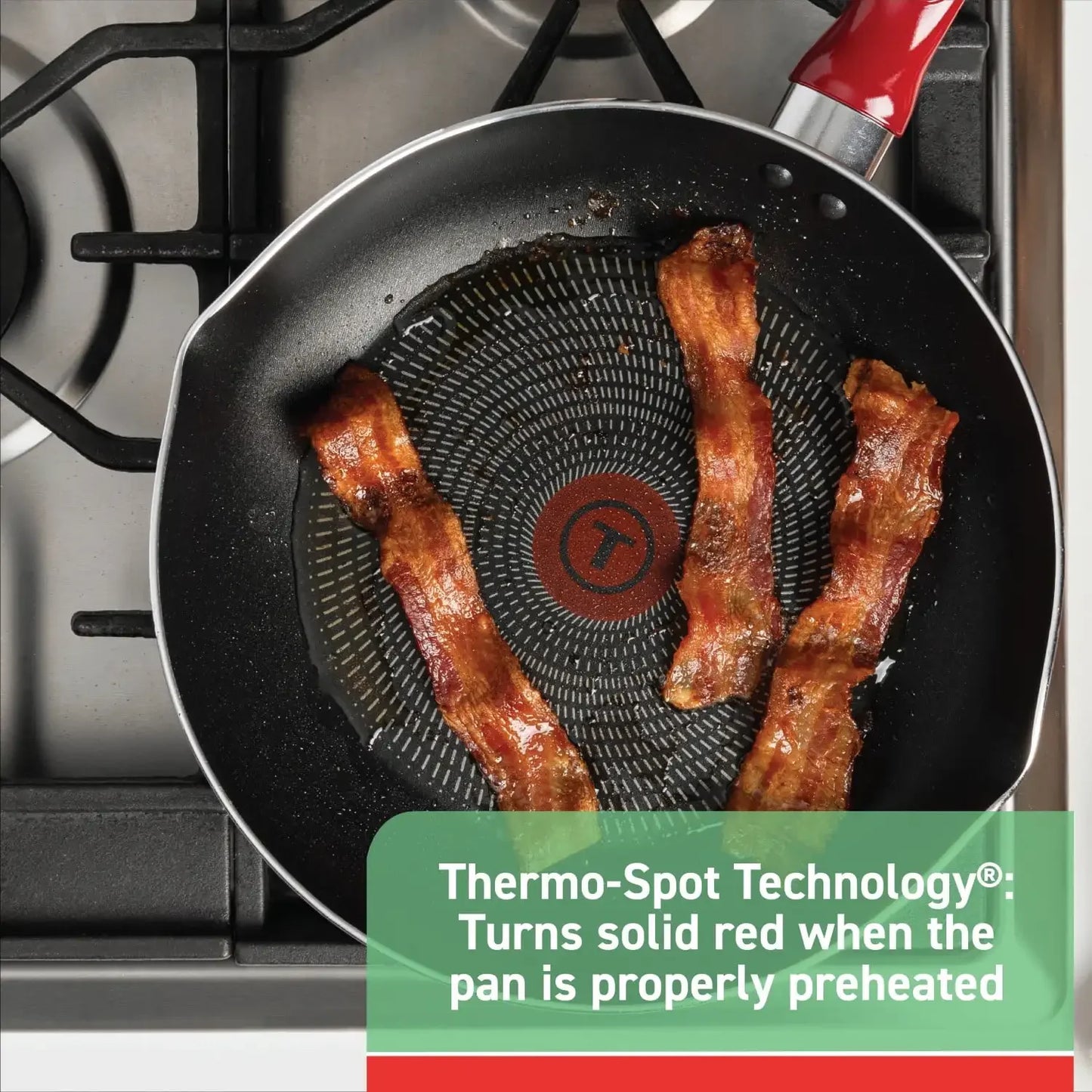 Easy Care, 20 Piece Non-Stick Pots and Pans Cookware Set, Red