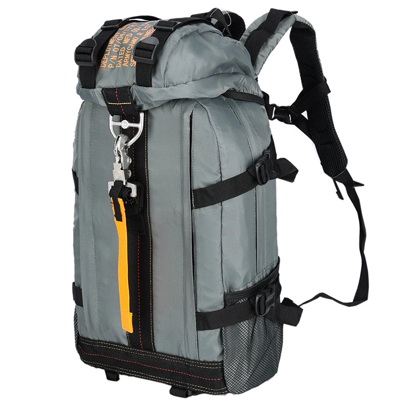 LQARMY Military Tactical Backpack Army Rucksack Camping Hiking Climbing Gear Bushcraft Travel Bags Durable Sports Backpacks