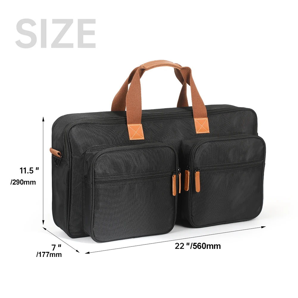 Portable DJ Controller Padded Storage Bags Scratch-resistant Protective Case with Sholder Strap for Pioneer DJ DDJ-FLX4 DDJ-REV1