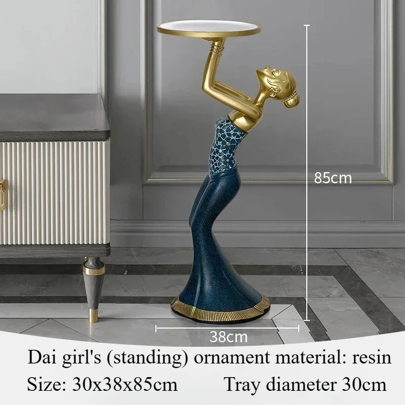 Living Room Coffee Tables Tea Salon Low Luxury Modern Coffee Tables Sofa Side Gold Resin Stolik Kawowy Home Furniture WK50CJ